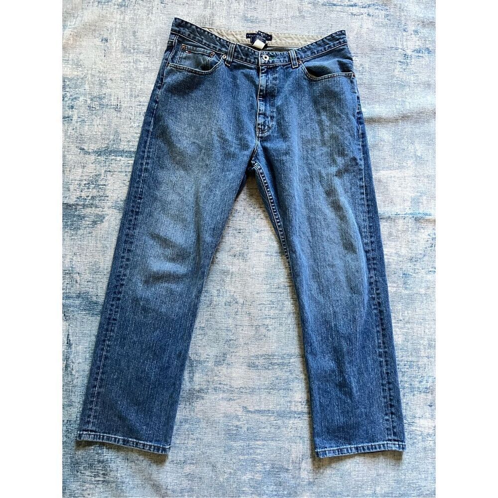 Tommy Hilfiger Classic Fit Straight Leg Jeans 36 x 30